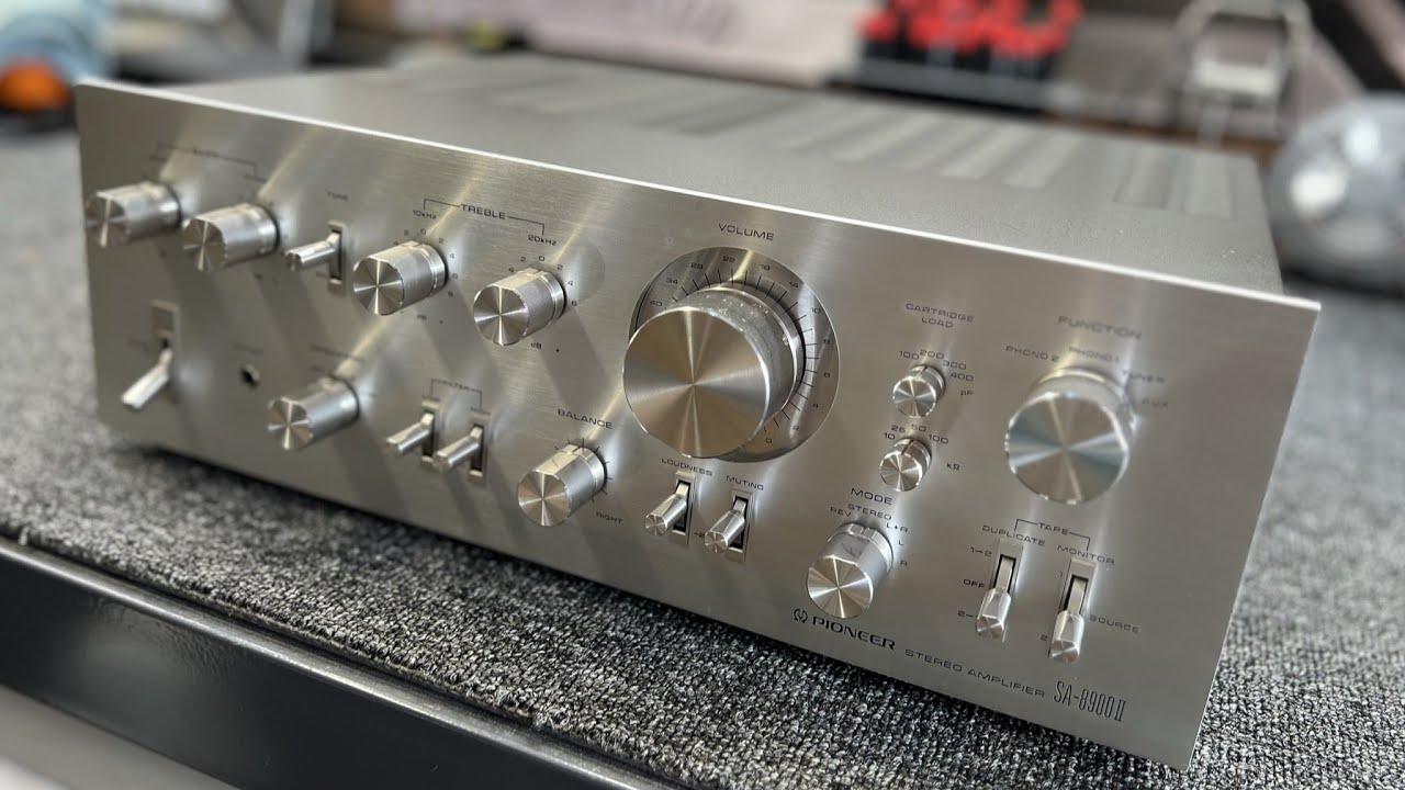 Stunning Pioneer SA-8900II / SA-9500II Integrated Amplifier Repair