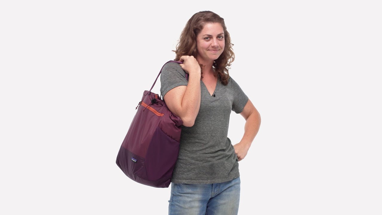 Patagonia® Ultralight Black Hole® Tote Pack - YouTube