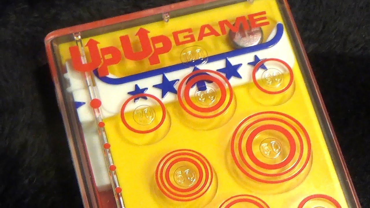 トミー ポケットメイト】アップアップゲーム 穴避け メダル バランス