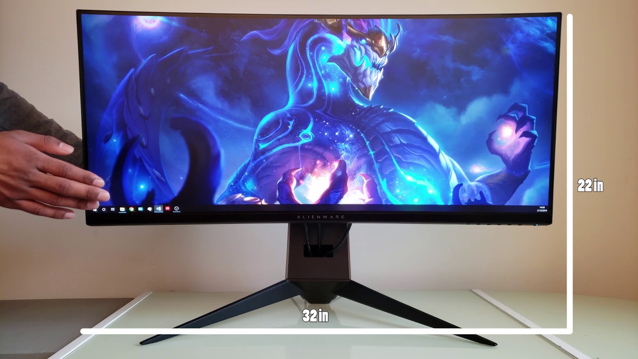 Alienware AW3418HW Review - YouTube