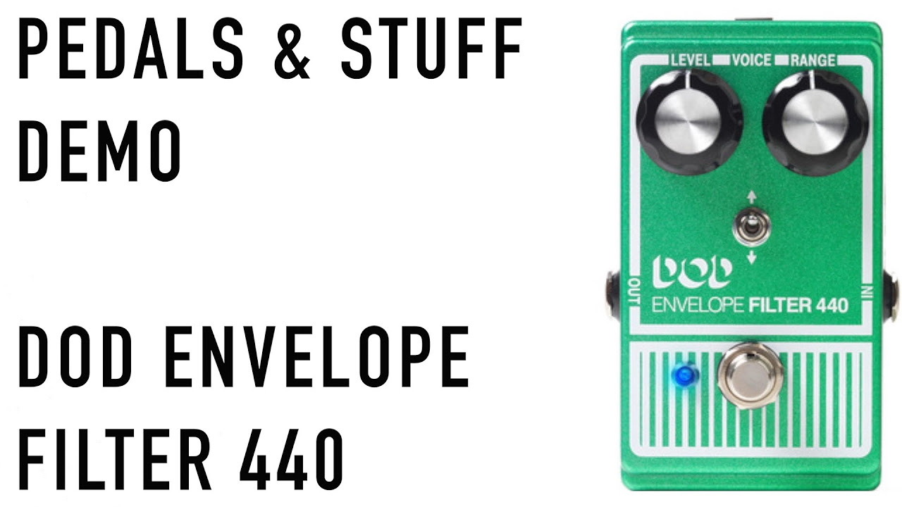 DOD Envelope Filter 440 (demo) - YouTube