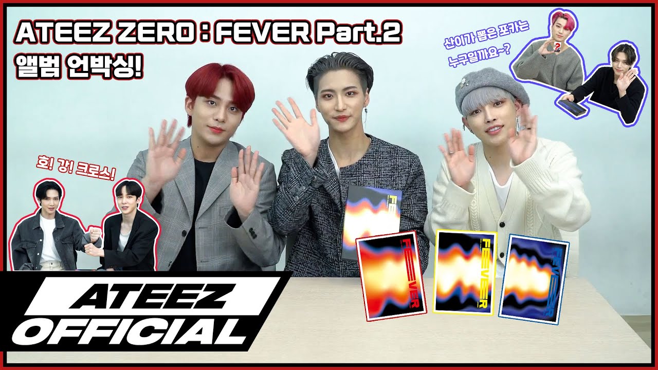 ATEEZ(에이티즈) [ZERO : FEVER Part.2] 앨범 언박싱 (Album Unboxing