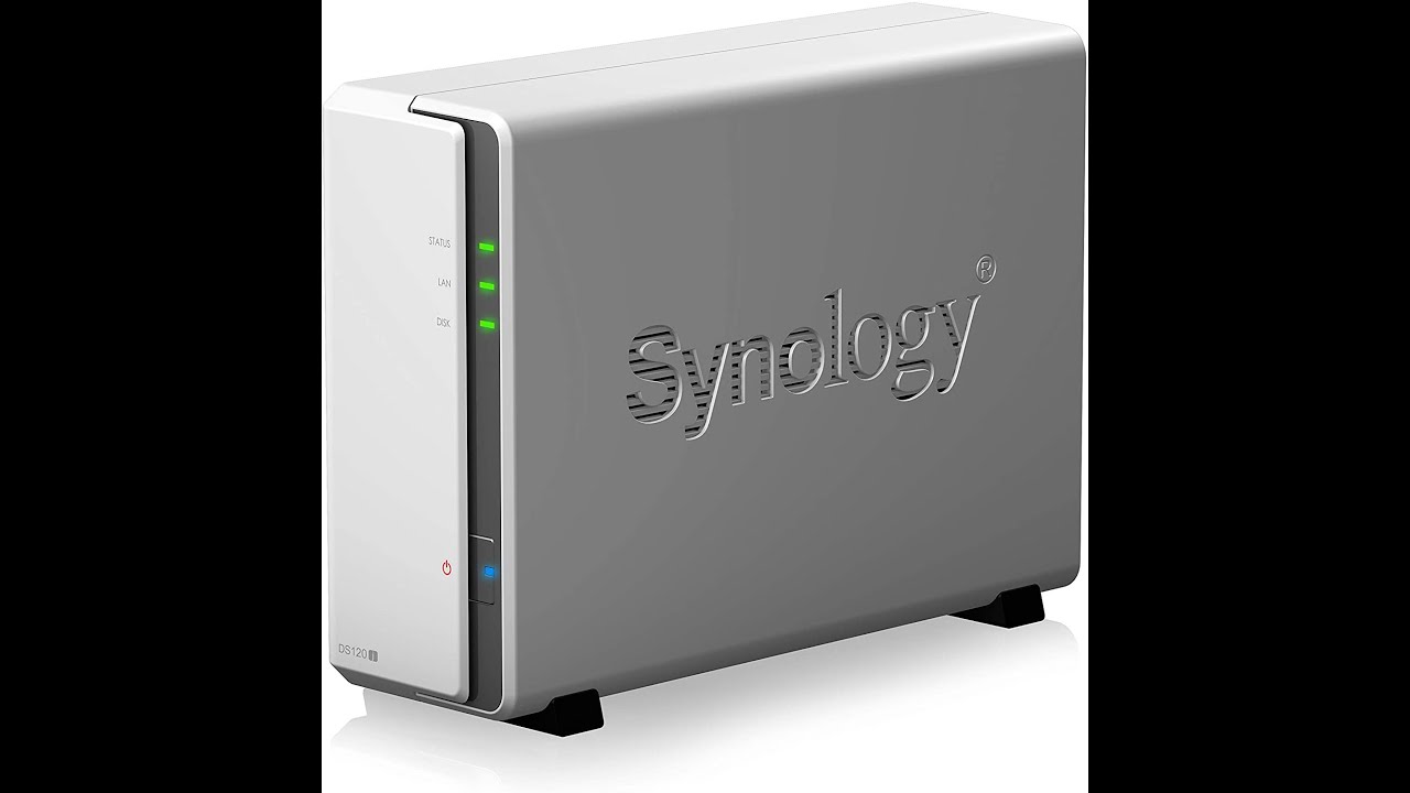 How to Set Up Synology DS120j NAS - YouTube