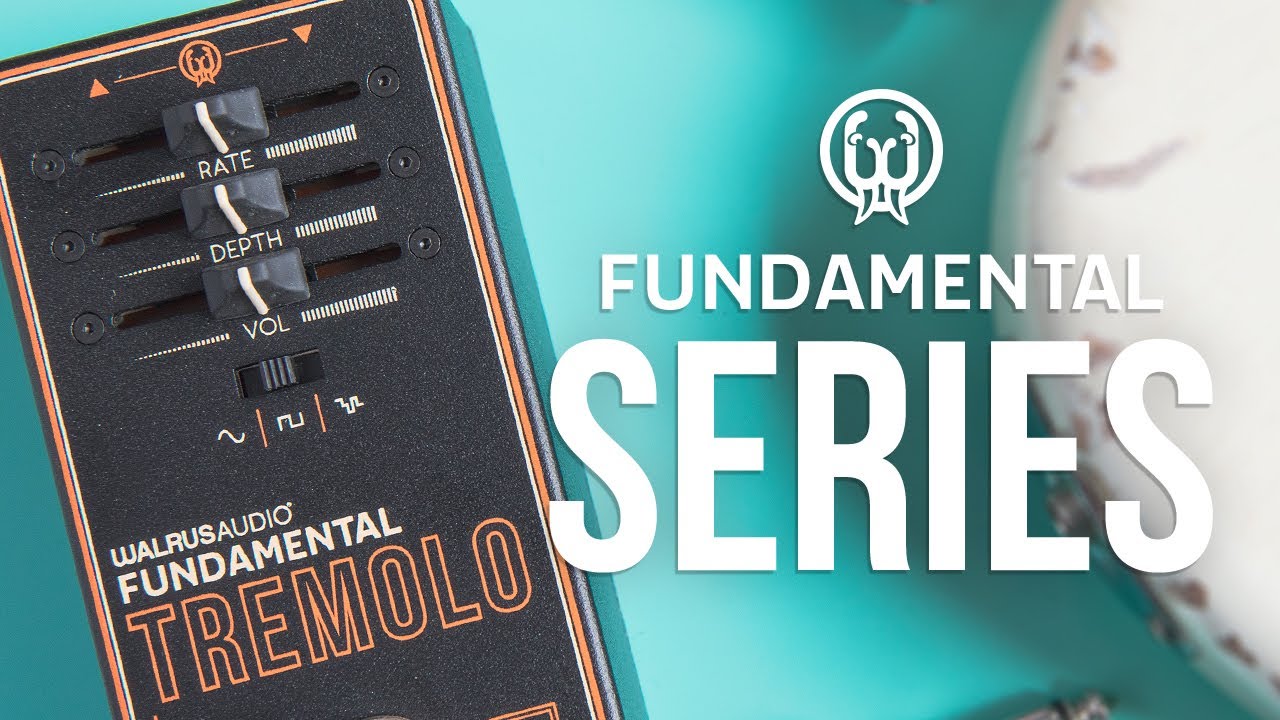 Walrus Audio Fundamental Tremolo Tech Demo - YouTube