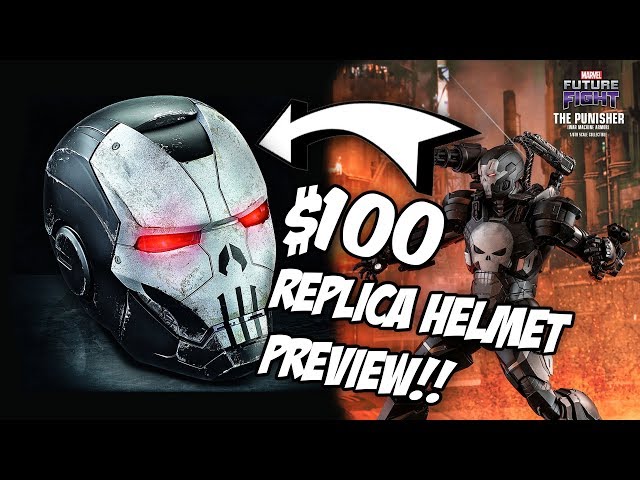 $100 Punisher Ironman Helmet ANNOUNCEMENT! Marvel Legends Series