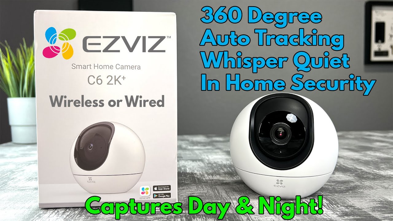 EZVIZ C6 2k Smart Home Security Camera - Best In Home Camera Yet