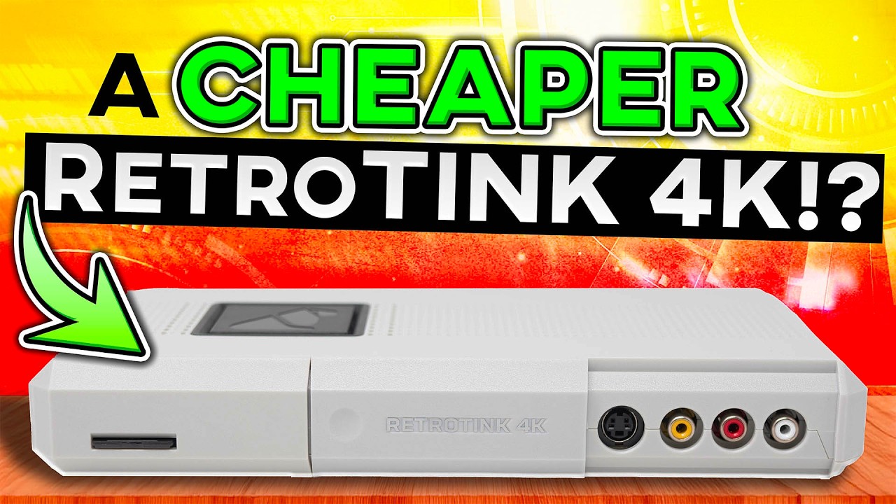 ハイエンドアップスキャンコンバーターの廉価版『RetroTINK-4K CE』が