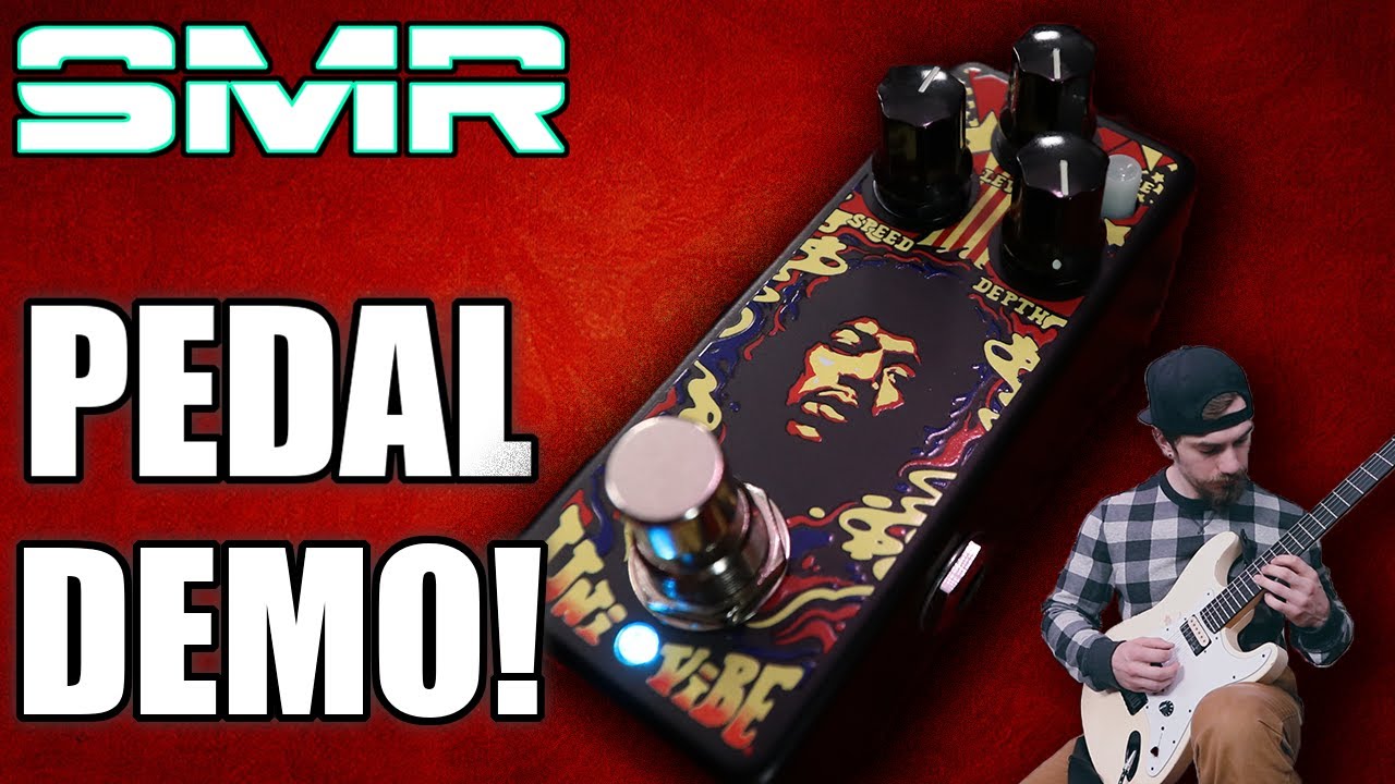 MXR JIMI HENDRIX UNI-VIBE MINI PEDAL DEMO - YouTube