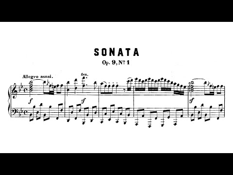 Muzio Clementi - Piano Sonata Op. 9 No. 1 - YouTube
