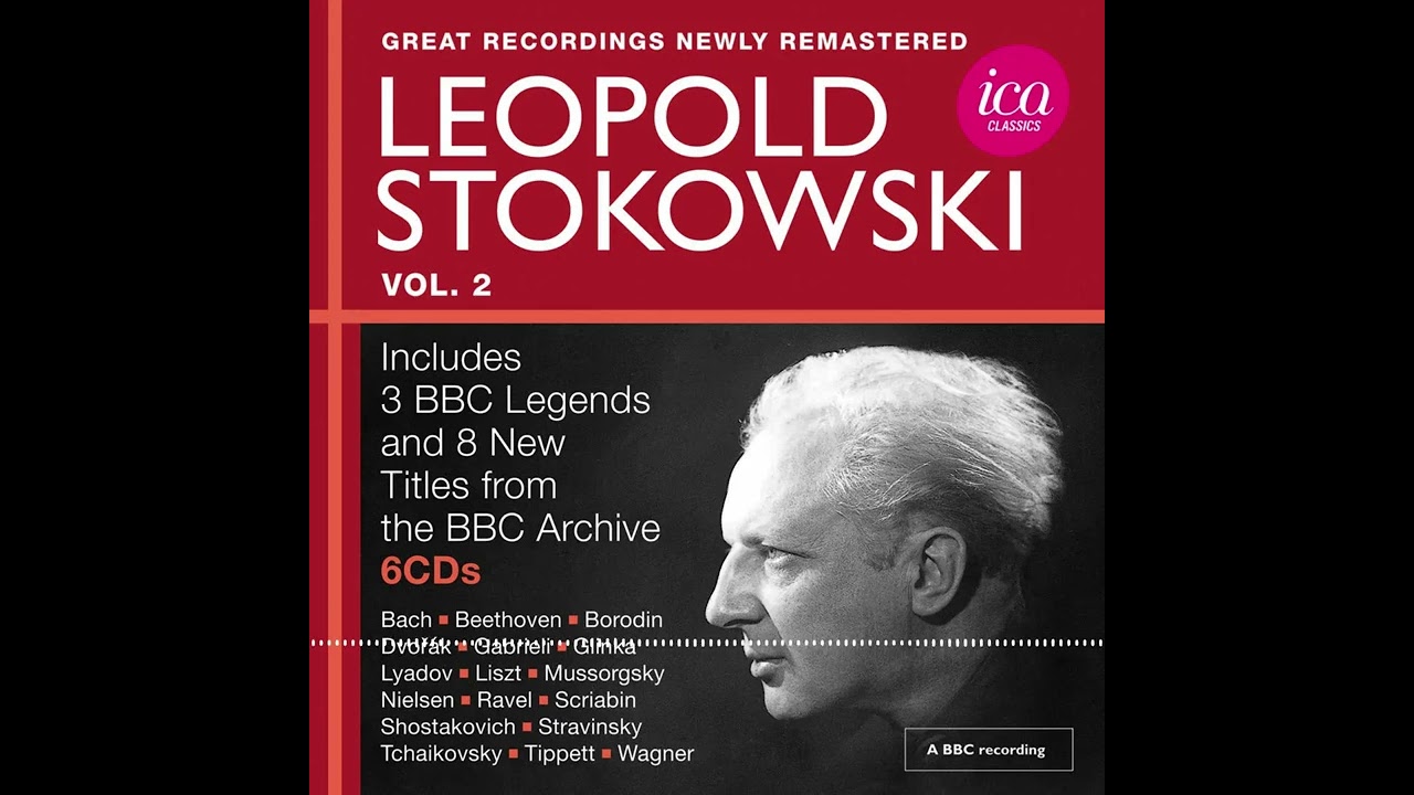 Leopold Stokowski conducts Scherzo from Dvořák's Symphony No. 9