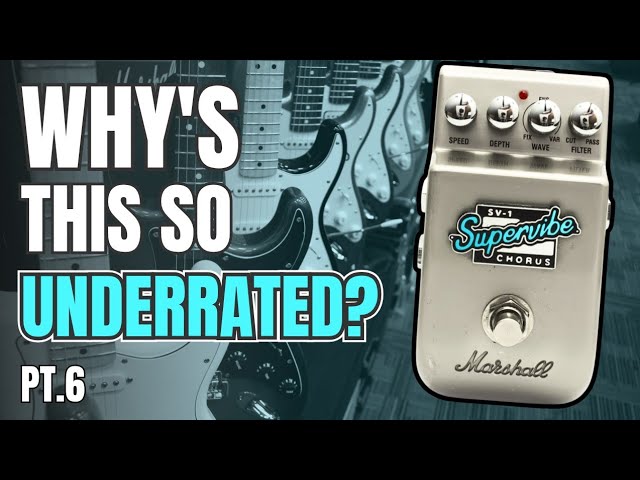 Marshall SV-1 Supervibe Chorus Demo - YouTube