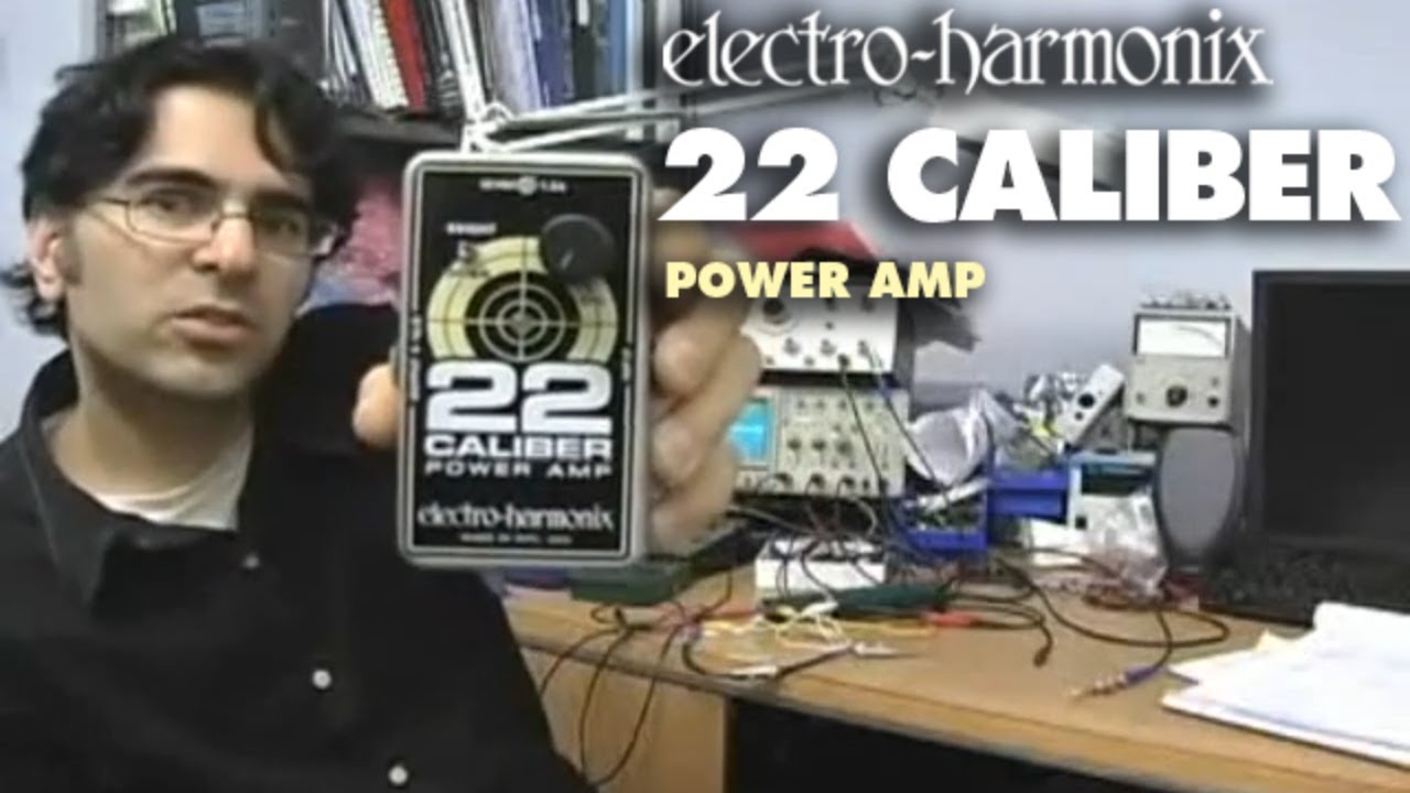 Introducing the Electro-Harmonix 22 Caliber Power Amp Pedal - YouTube
