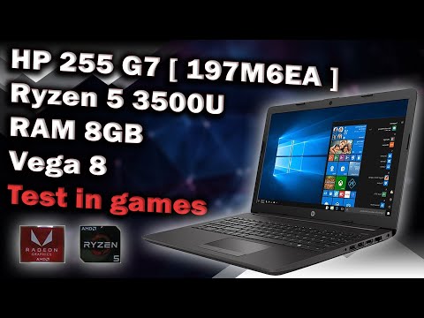 HP 255 G7 (197M6EA) / Ryzen 5 3500U / Vega 8 / RAM 8GB / Test in