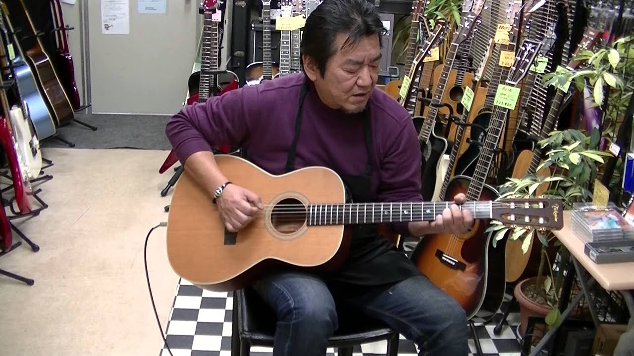 TAKAMINE PTー408 タカミネ エレガット 92年製 - YouTube