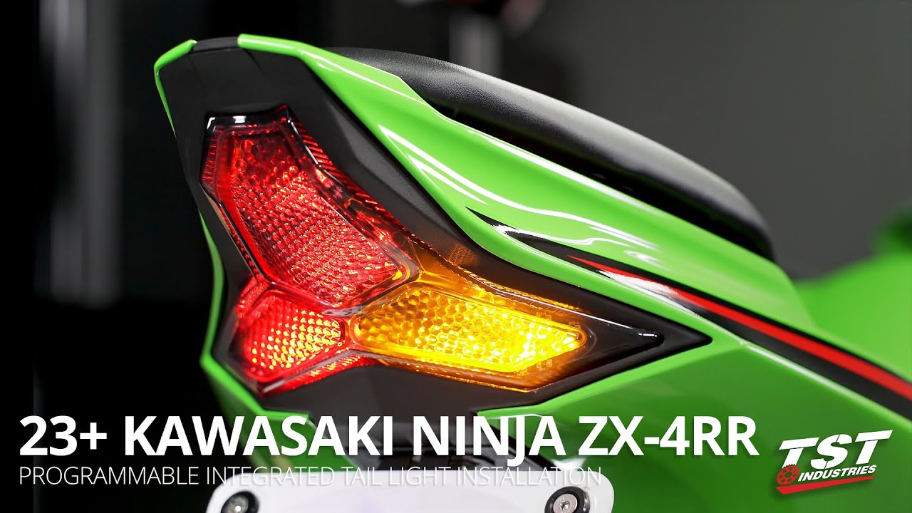 Integrated Programmable Tail Light | Kawasaki ZX-4RR / ZX-4R