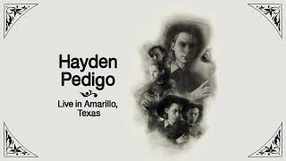 HAYDEN PEDIGO / LIVE IN AMARILLO, TEXAS – ALFFO RECORDS