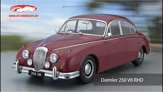 KK-Scale 1:18 Daimler 250 V8 RHD year 1962 red KKDC181036 model