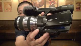 NEX-VG20 と NEX-VG10 製品比較 SONY レンズ交換式ハンディカム - YouTube
