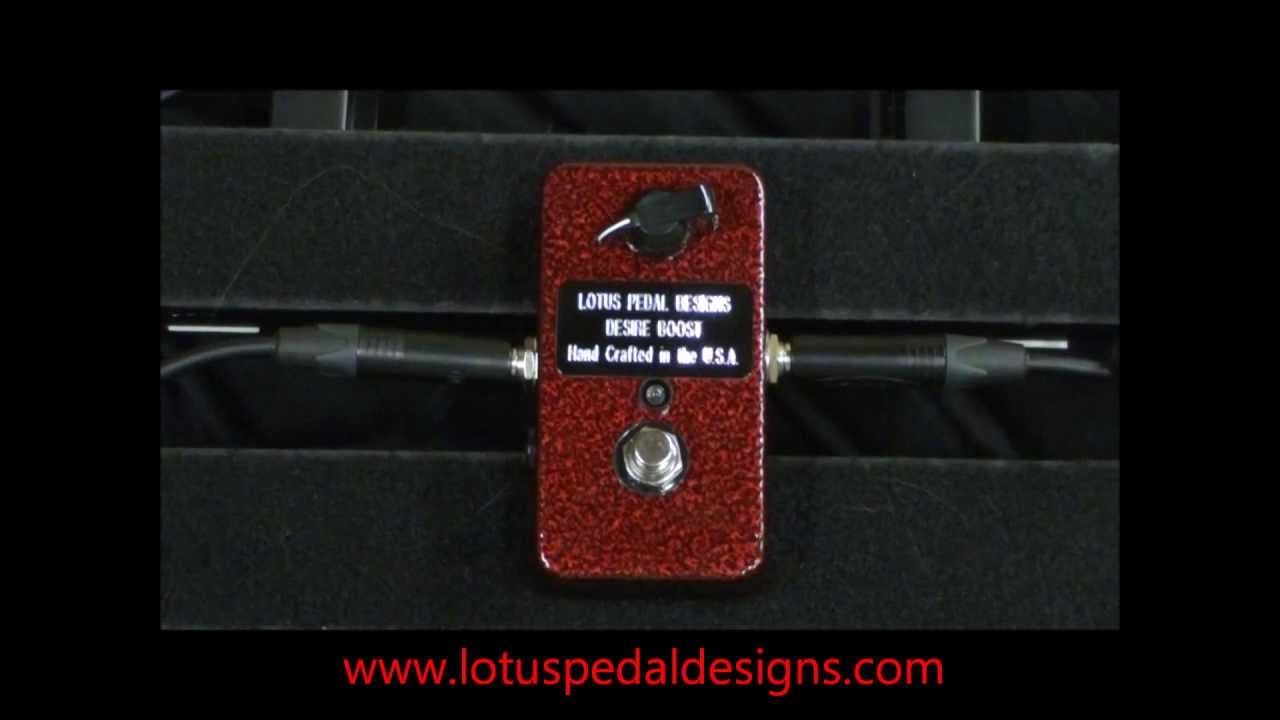 米エフェクター・ブランド“Lotus Pedal Designs”より注目の9機種が登場