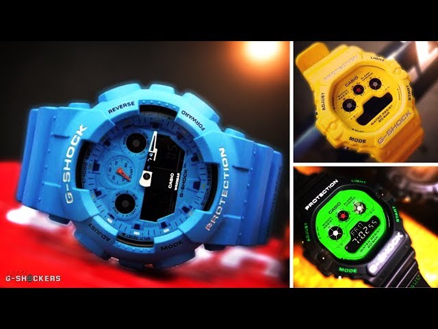 Casio G-Shock Rock Music Series | DW5900RS | GA100RS - YouTube