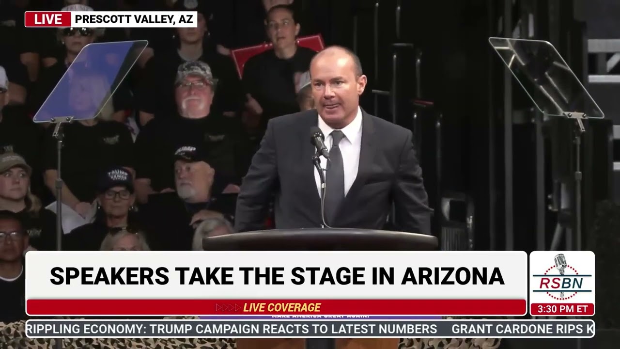 FULL SPEECH: U.S. Senator Mike Lee Delivers Remarks in Prescott