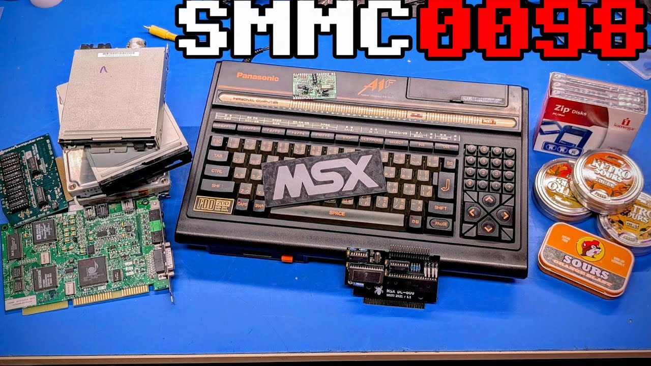 0098 It's new year's day so let's replace an MSX 2 HIC, look at a