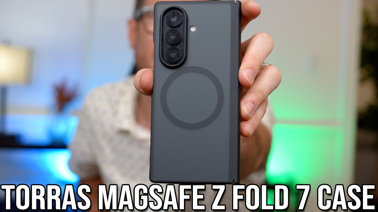 Torras Magsafe Samsung Z Fold 7 Case - YouTube