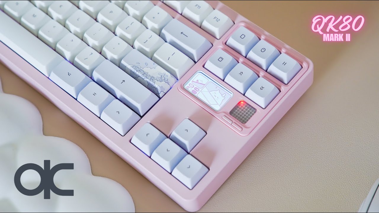 QK80 Mk.2 ピンクビルド : r/MechanicalKeyboards
