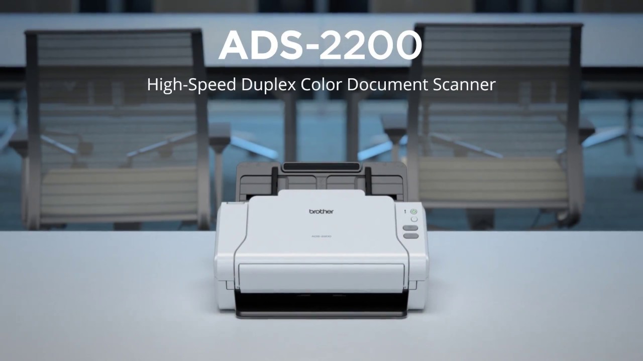 Brother ADS-2200 Compact High-Speed Color Duplex Desktop Document