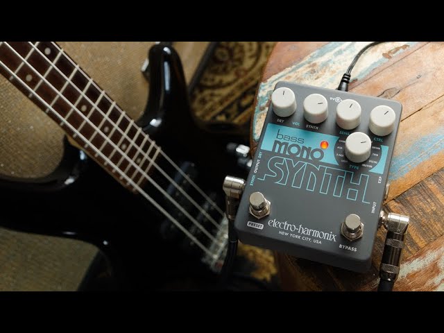 字幕スーパー版】Electro-Harmonix Bass Mono Synth Bass Synthesizer