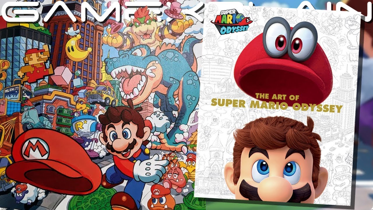 Mario Could Capture Peach?! The Art of Super Mario Odyssey - Book