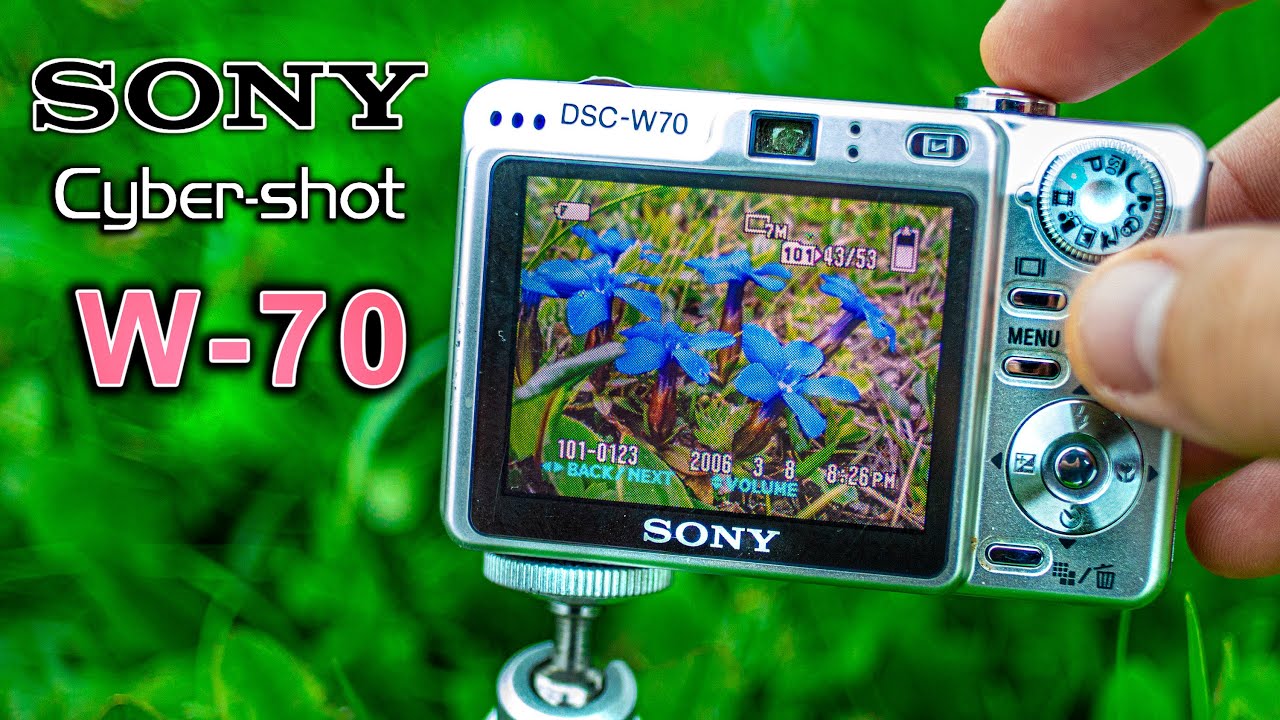 Sony CyberShot DSC - W70 (digicam) - 2006 Digital Photo Camera