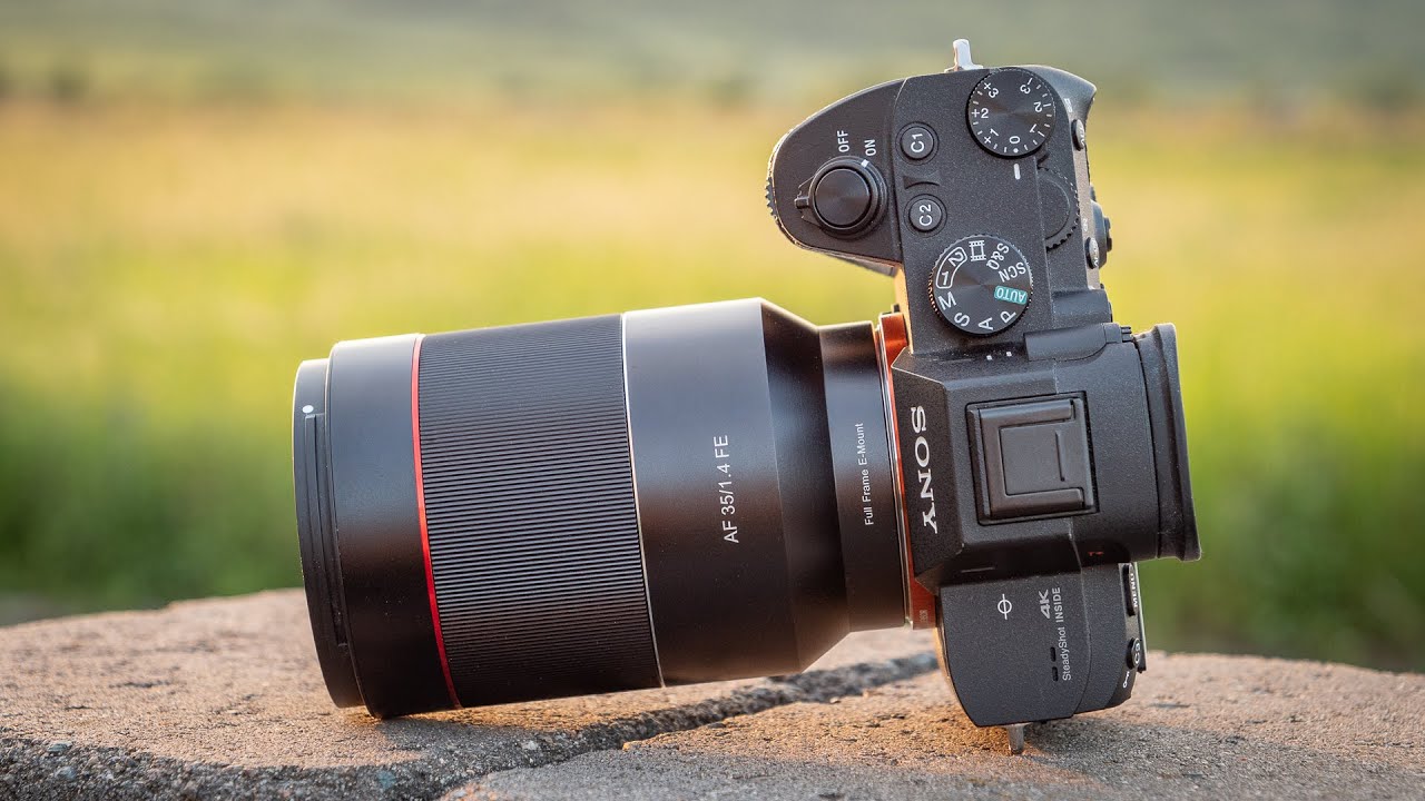 Samyang AF 35mm F1.4 FE Review w/ Sony A7III [ Rokinon AF 35mm F1