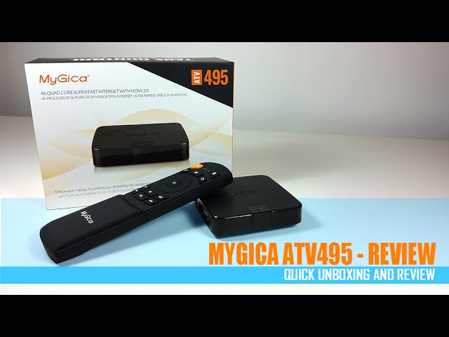 MyGica ATV495 64bit - Unboxing & Review - YouTube