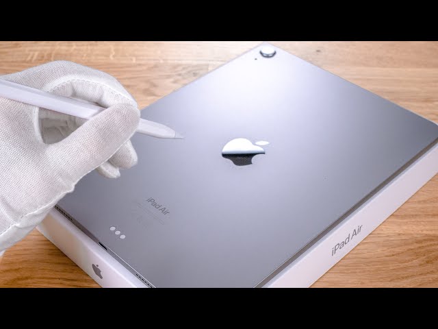 iPad Air M2 2024 11-inch Unboxing and Apple Pencil Pro Test - YouTube