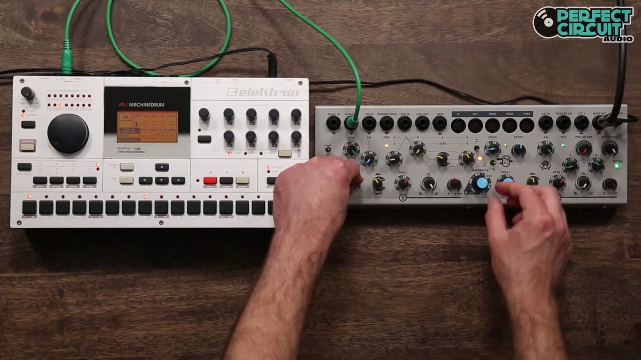 Sherman Filterbank 2 Compact as part of a synth voice and as a