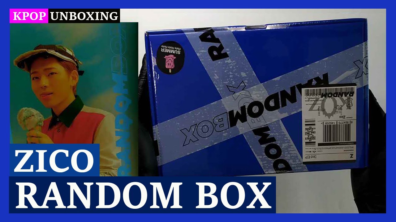 ZICO Random Box: 3rd Mini Album 未開封 Amazon.co.jp: RANDOM BOX