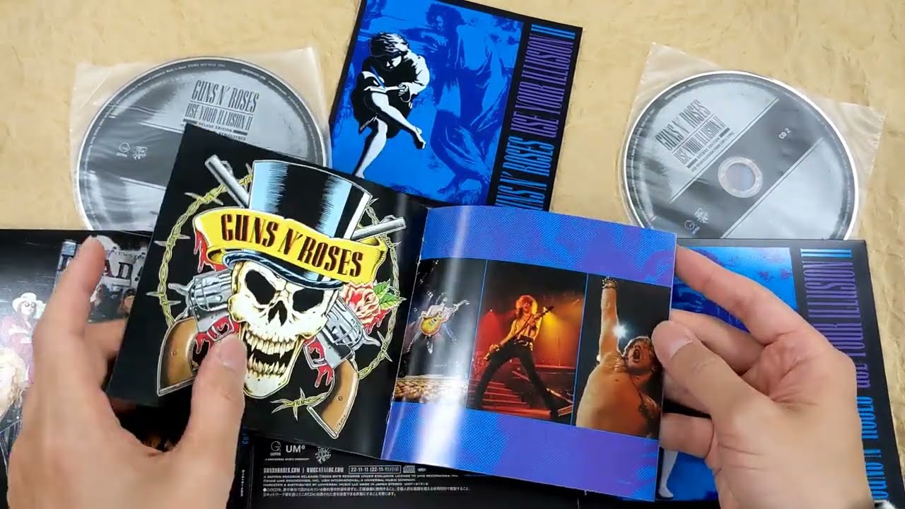 Unboxing] Guns N'Roses: Use Your Illusion II (Deluxe Edition) [SHM