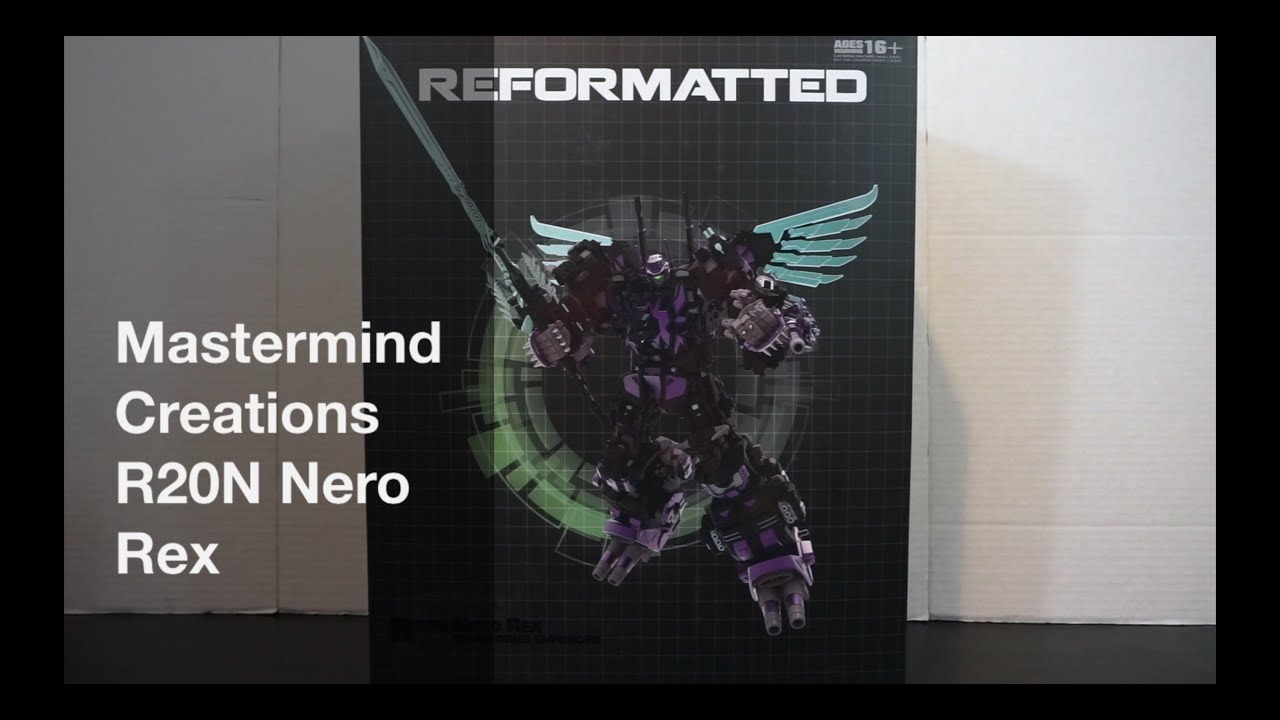 Transformers Review: Mastermind Creations R20N Nero Rex. P4L