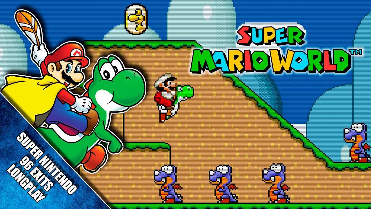 Super Mario World (SNES) 【Longplay】 - YouTube