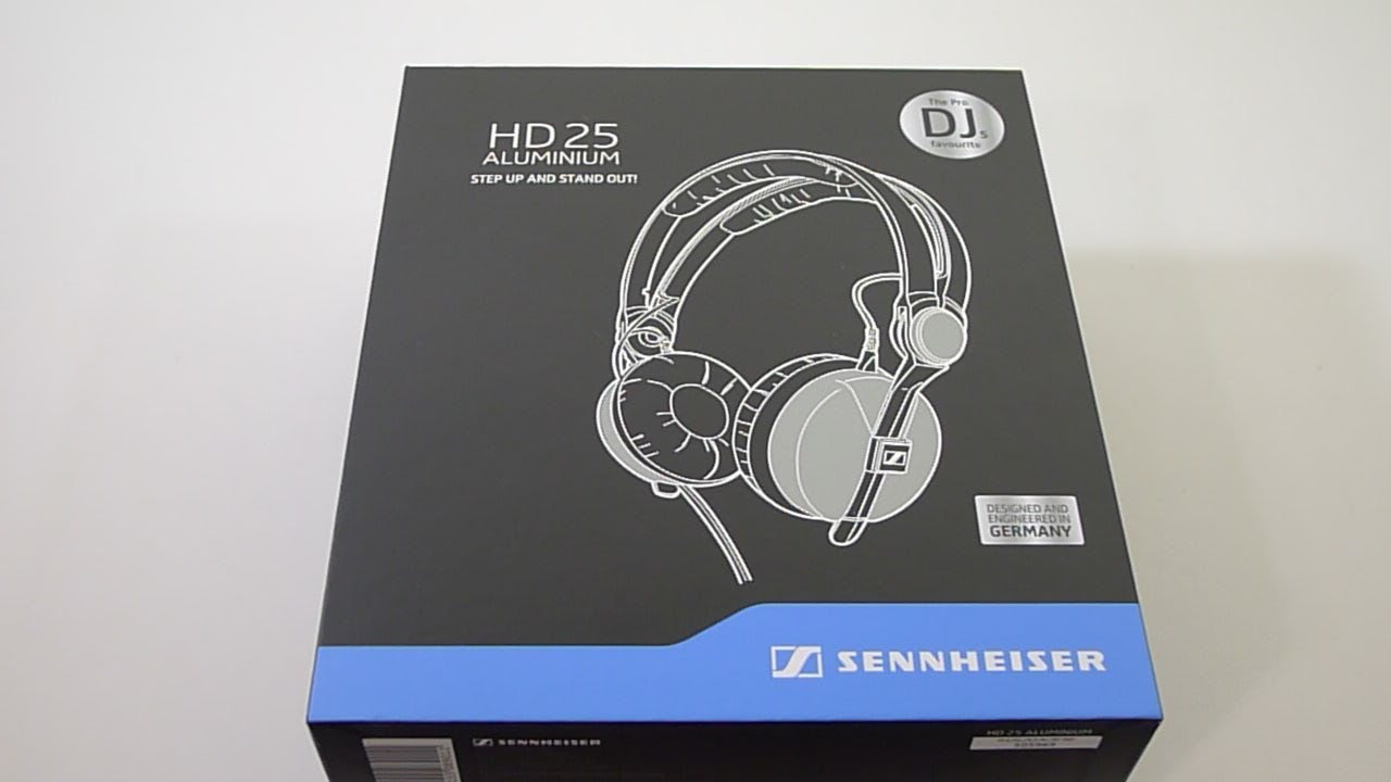 First Look: Sennheiser HD-25 ALUMINUM - YouTube