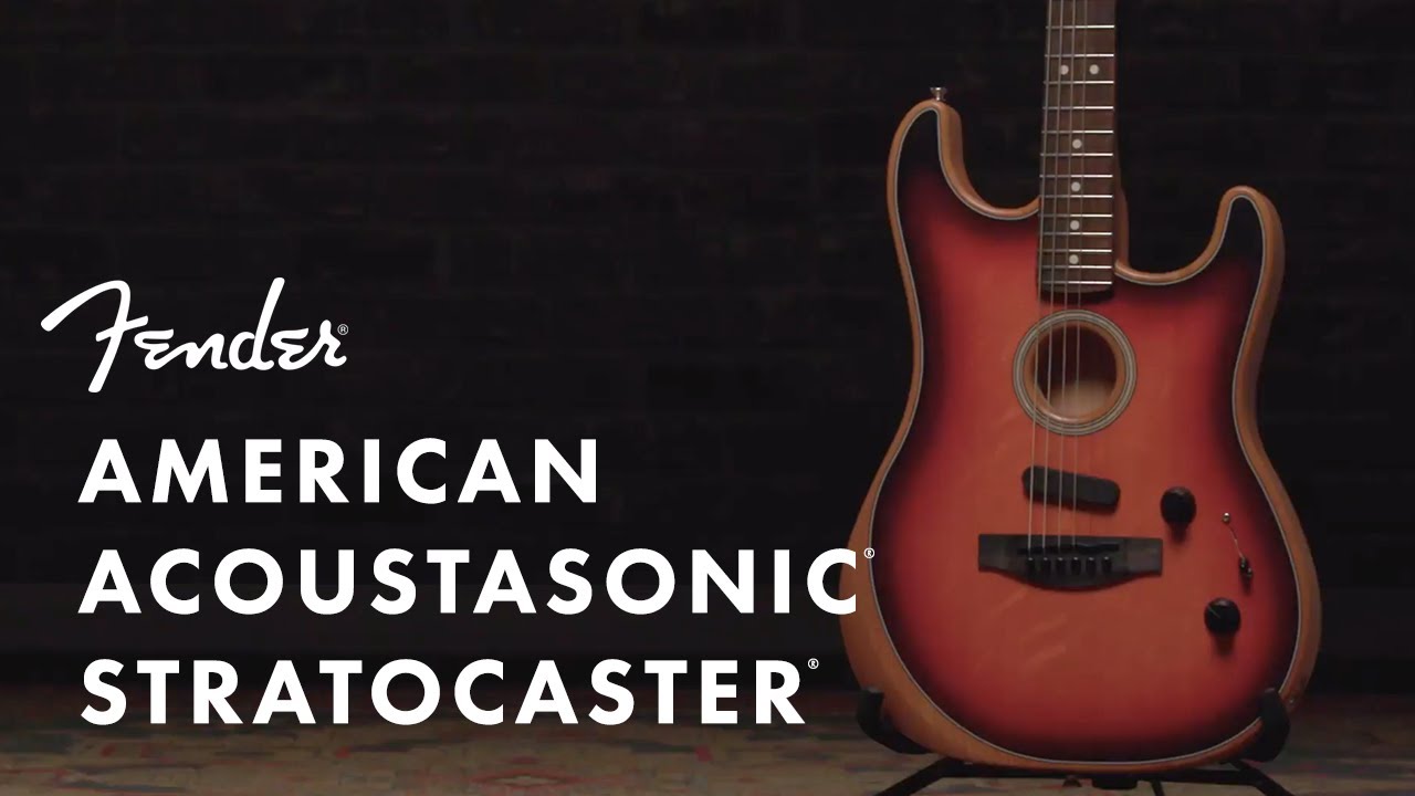 Inside The American Acoustasonic Stratocaster | Fender - YouTube