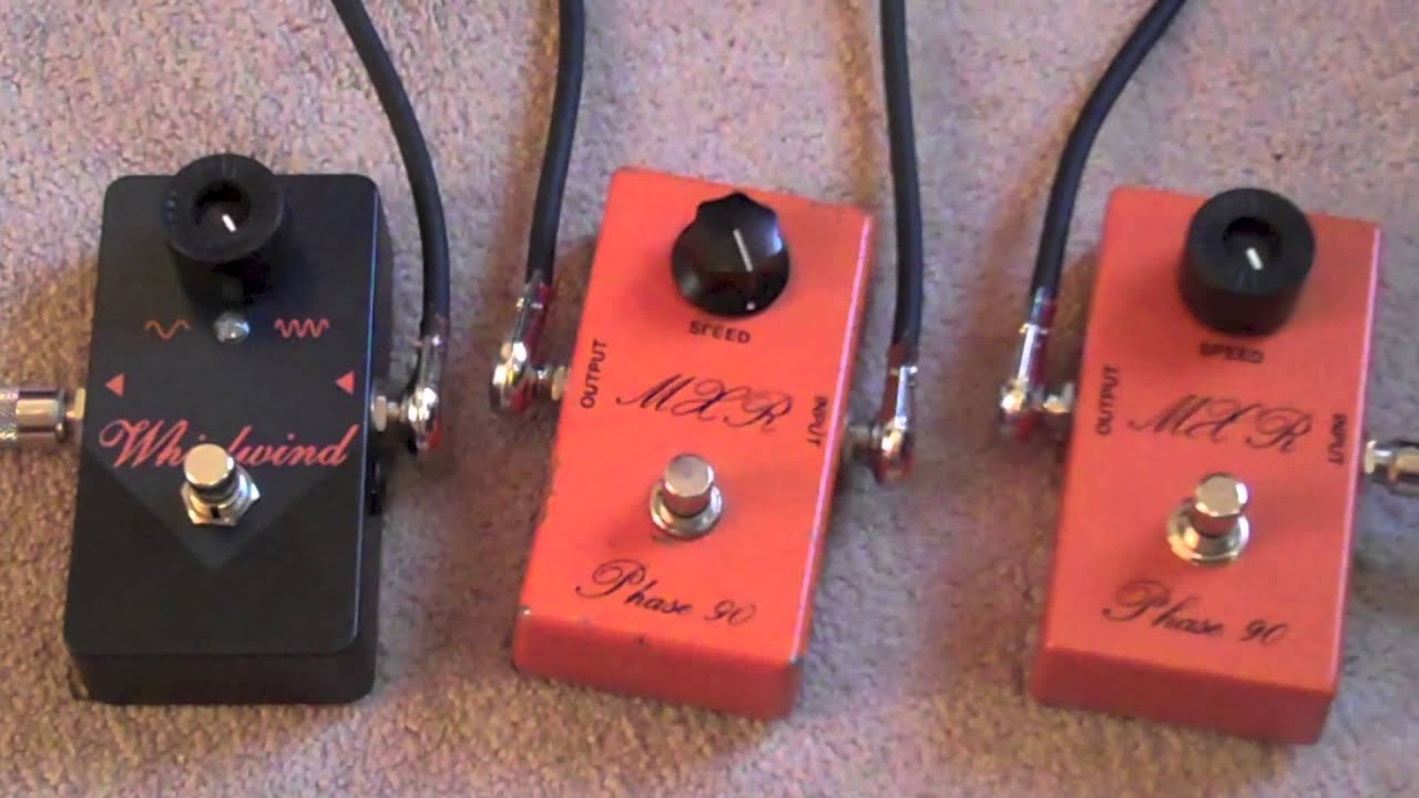 Vintage MXR Phase 90 Shoot-Out: (Whirlwind Orange Box vs 1974 Bud
