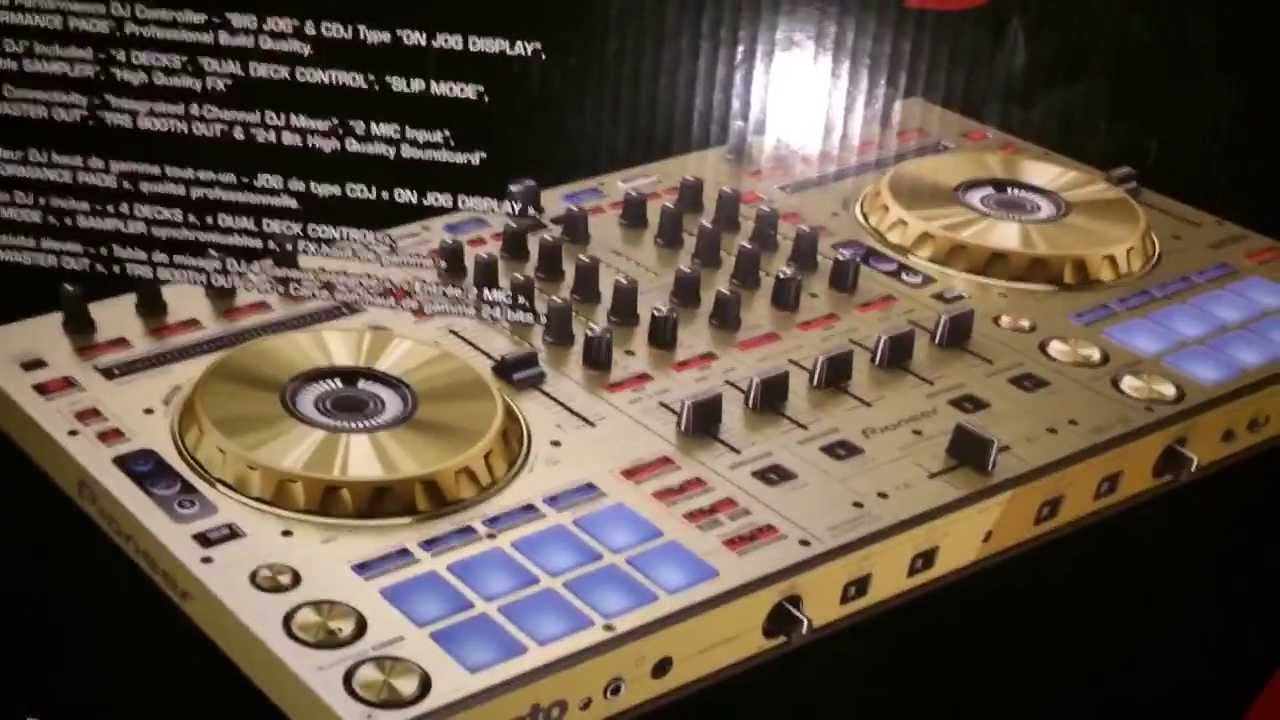 Pioneer DDJ-SX-N Limitied Edition GOLD Unboxing/Overview - YouTube