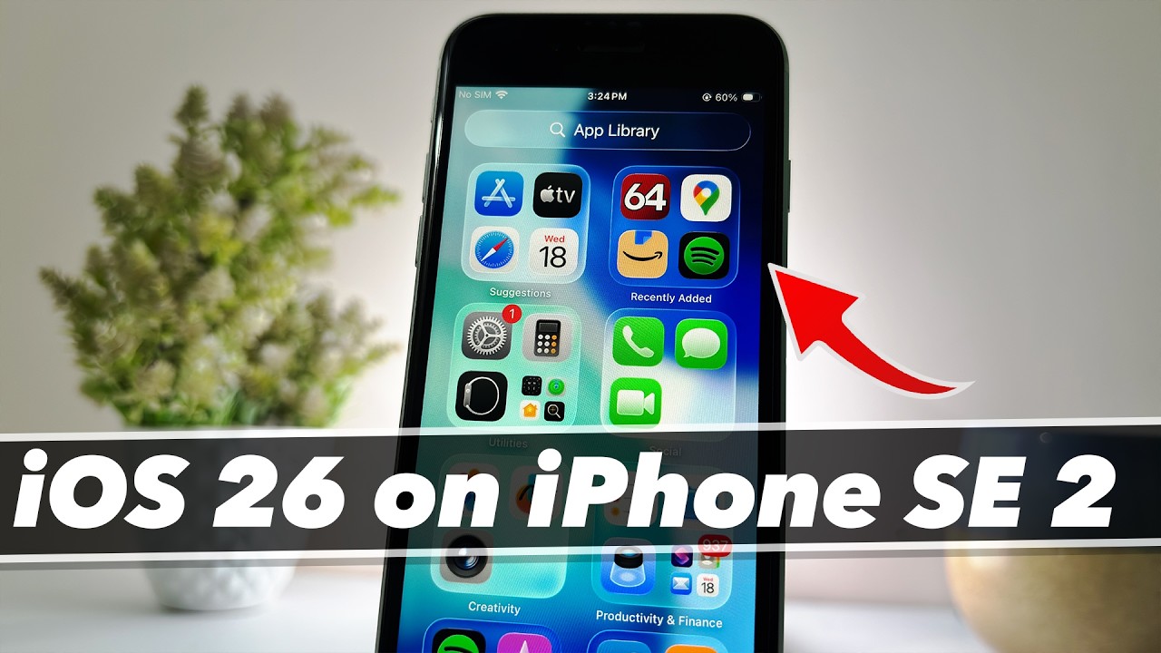 iPhone SE 2 Running iOS 26 (Quick Look) // iOS 26 ON iPhone SE