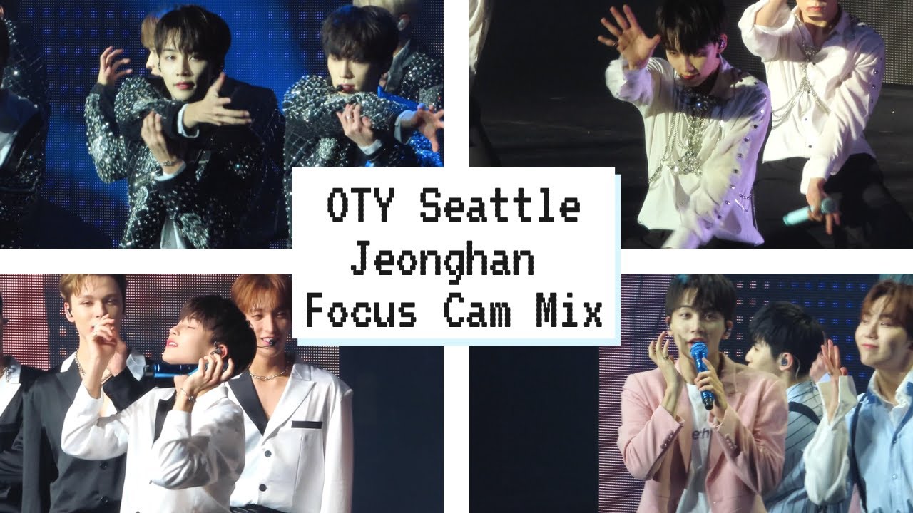 4K] 세븐틴 정한 직캠 시애틀콘 편집영상 Focus Cam Mix (SEVENTEEN