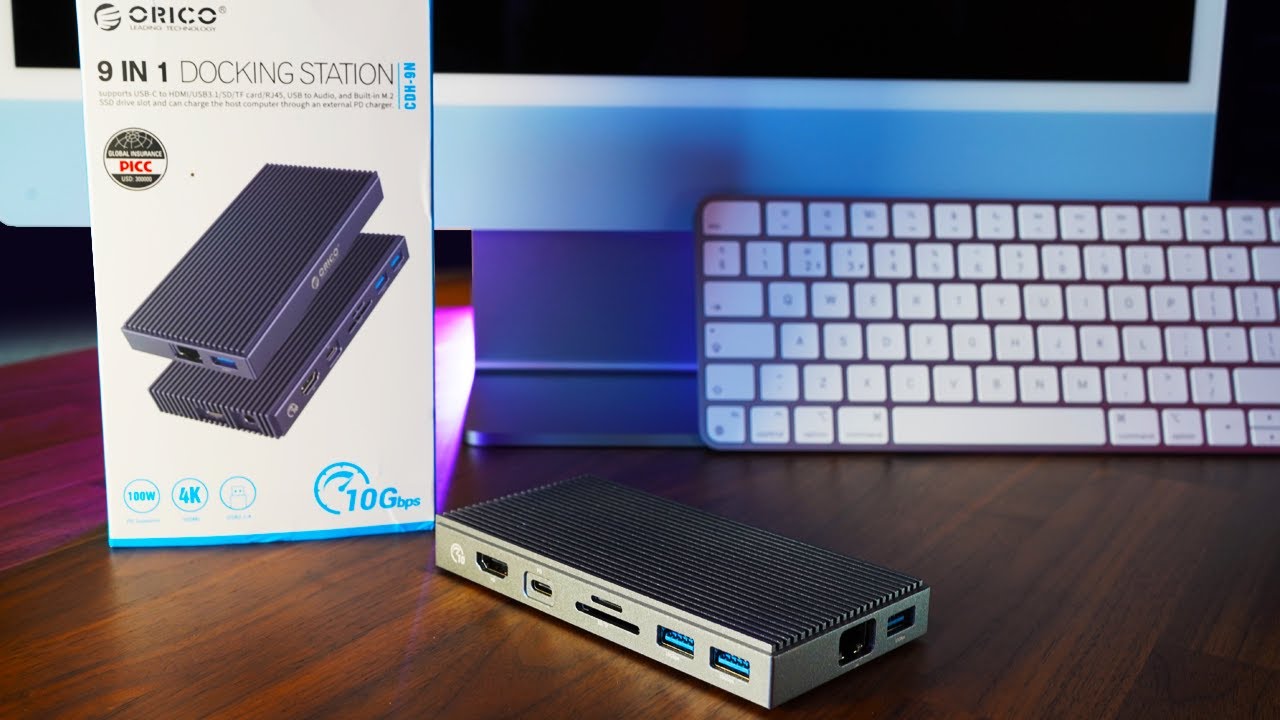 Orico 9 in 1 Dock - With Internal SSD - Fixing the iMac's Two