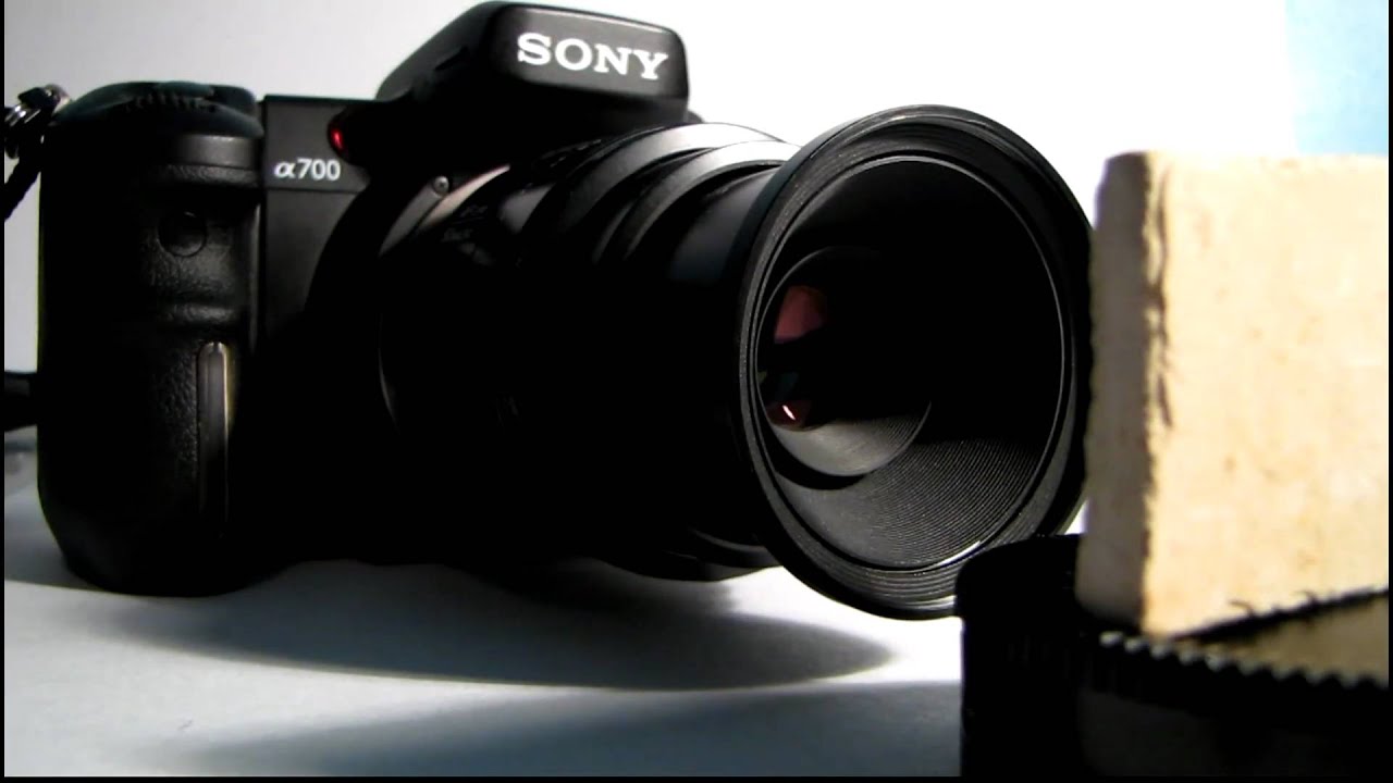 Minolta Sony Alpha 50mm f/2.8 macro review and test - YouTube
