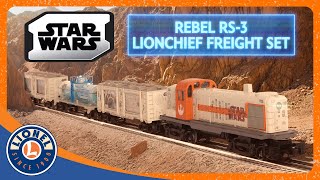 STAR WARS™ Rebel RS-3 LionChief Freight Set with Bluetooth 5.0