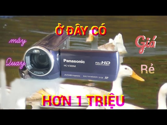Panasonic HC-V300M試機影片 - YouTube